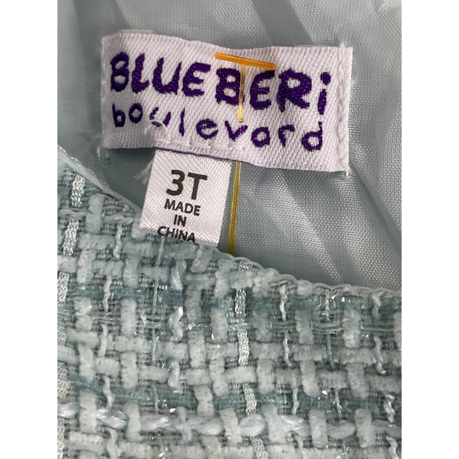 Vestido Niña 3T (Bluebery)