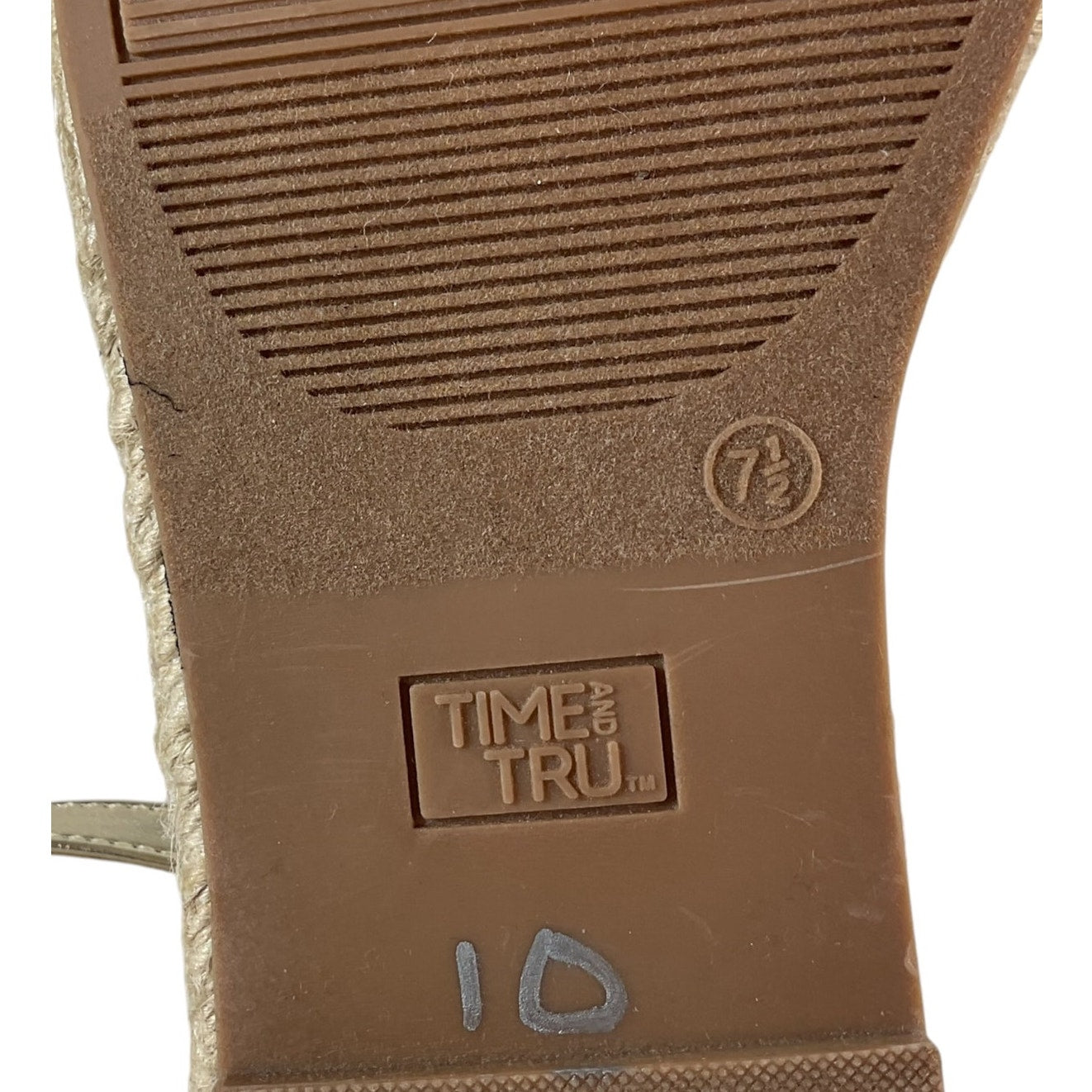 Sandalia 7.5 (Time and Tru)