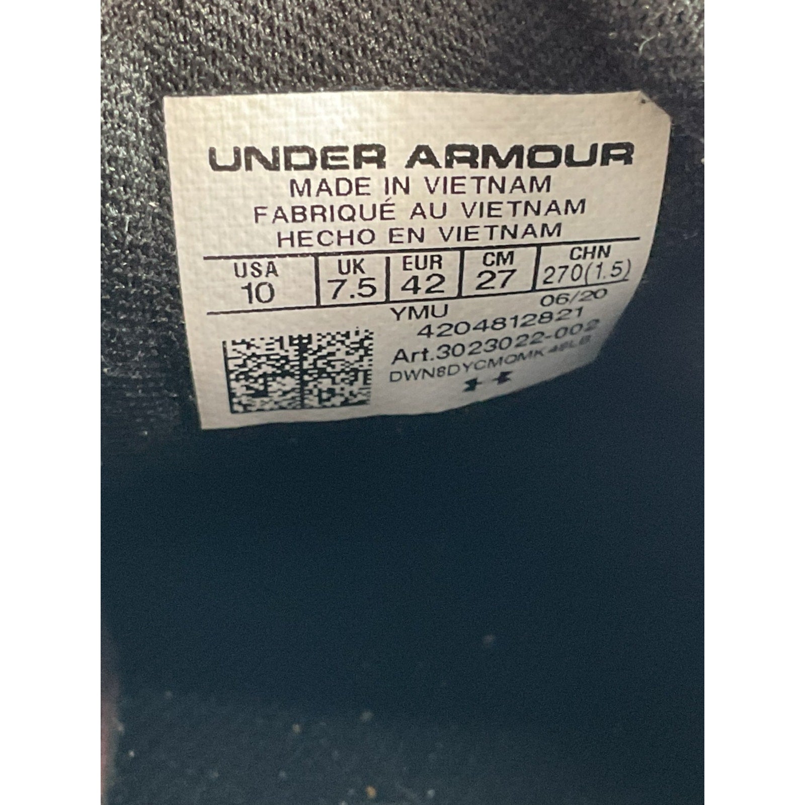 Tenis 10 (Under Armour)