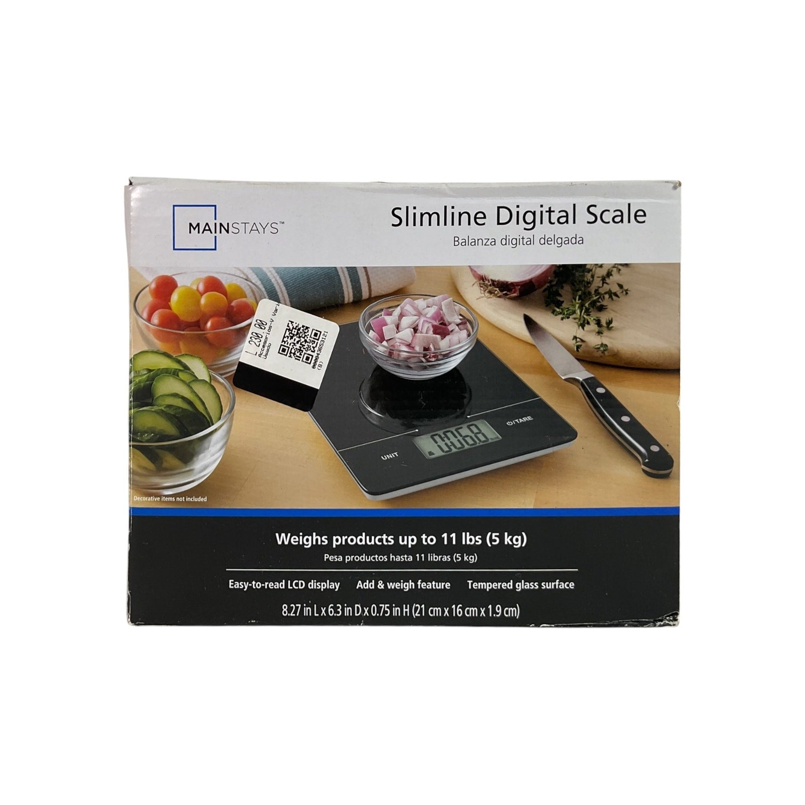 Balanza Digital  (MAINSTAYS)