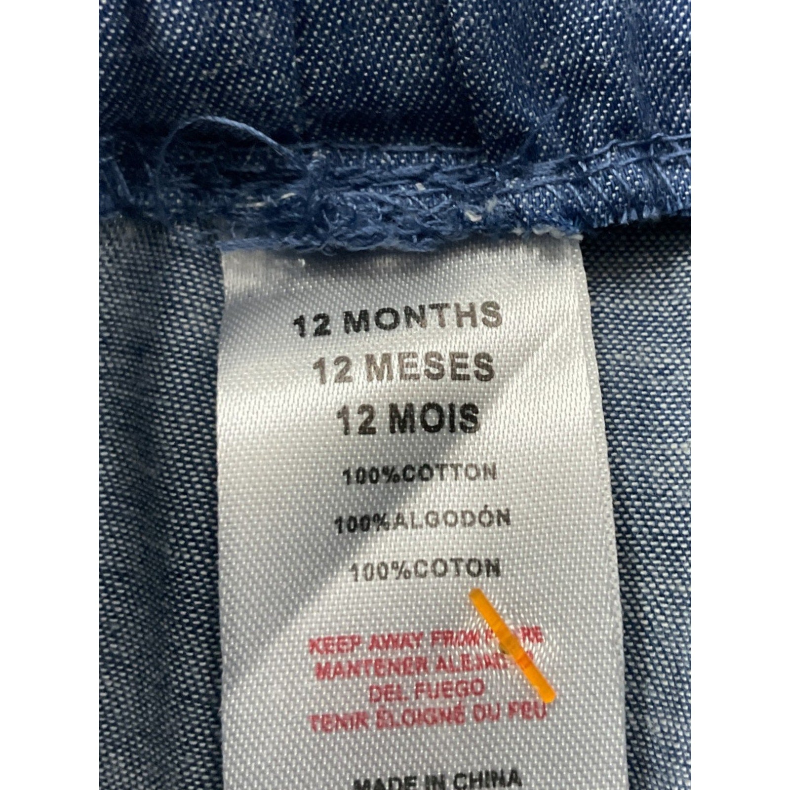 Pantalón niña 12M