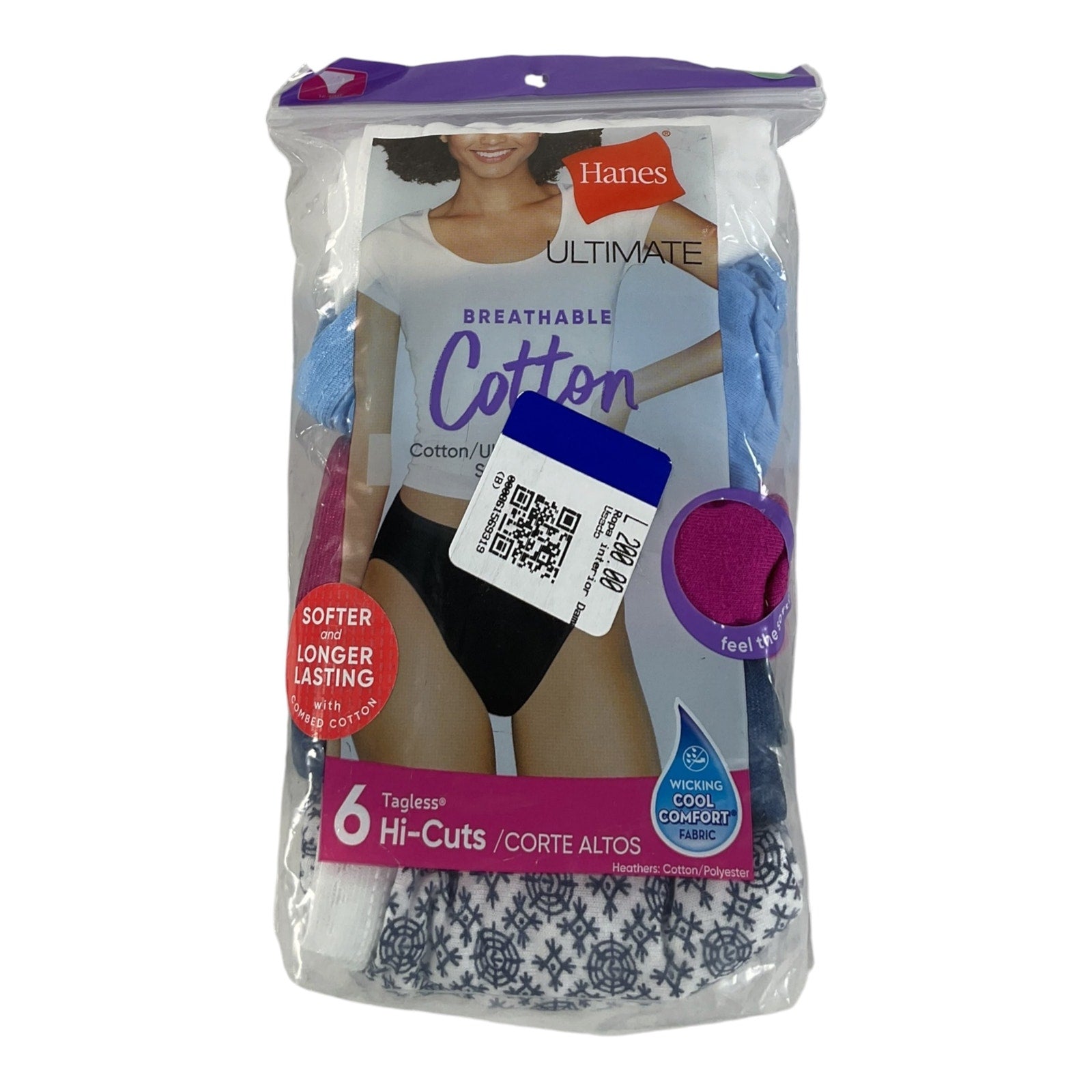 Ropa interior Dama 8/XL (Hanes)