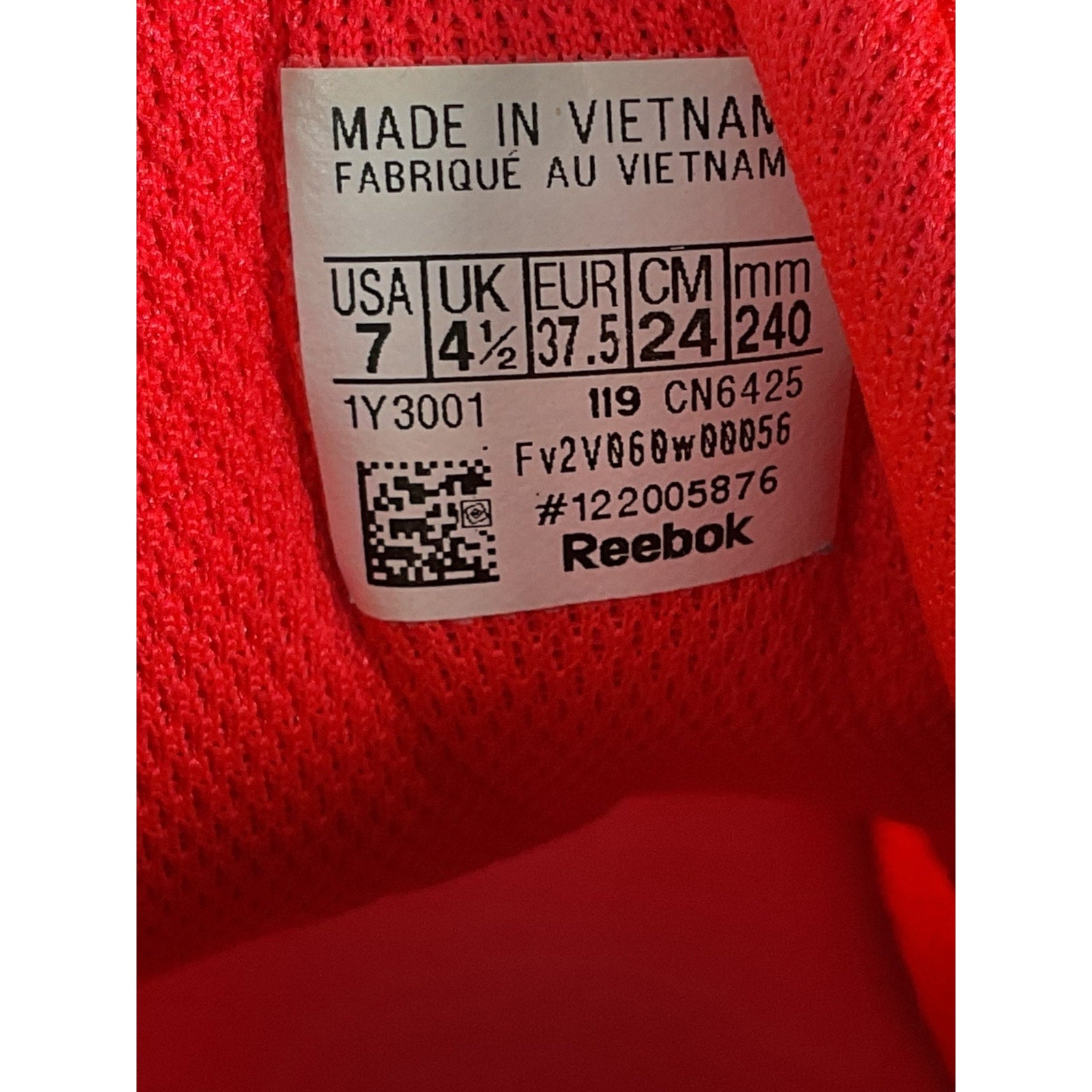Tenis 7 (Reebok)