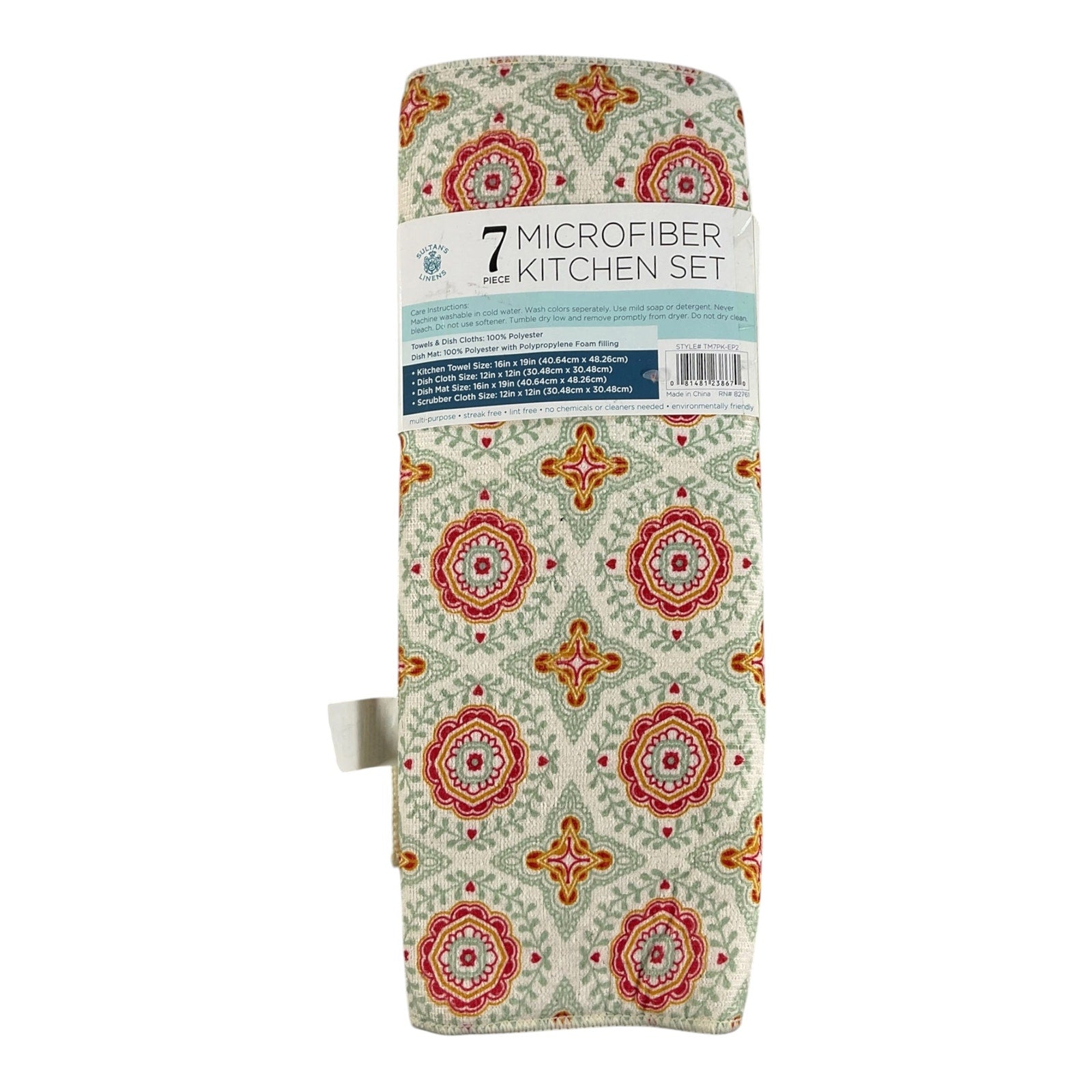 Set organizador de limpieza para cocina (SULTANS LINENS)