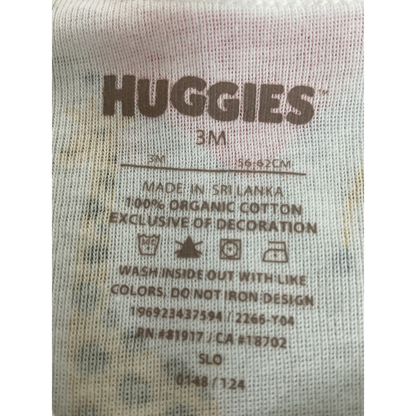Traje de Bebe Niño 3m (HUGGIES)