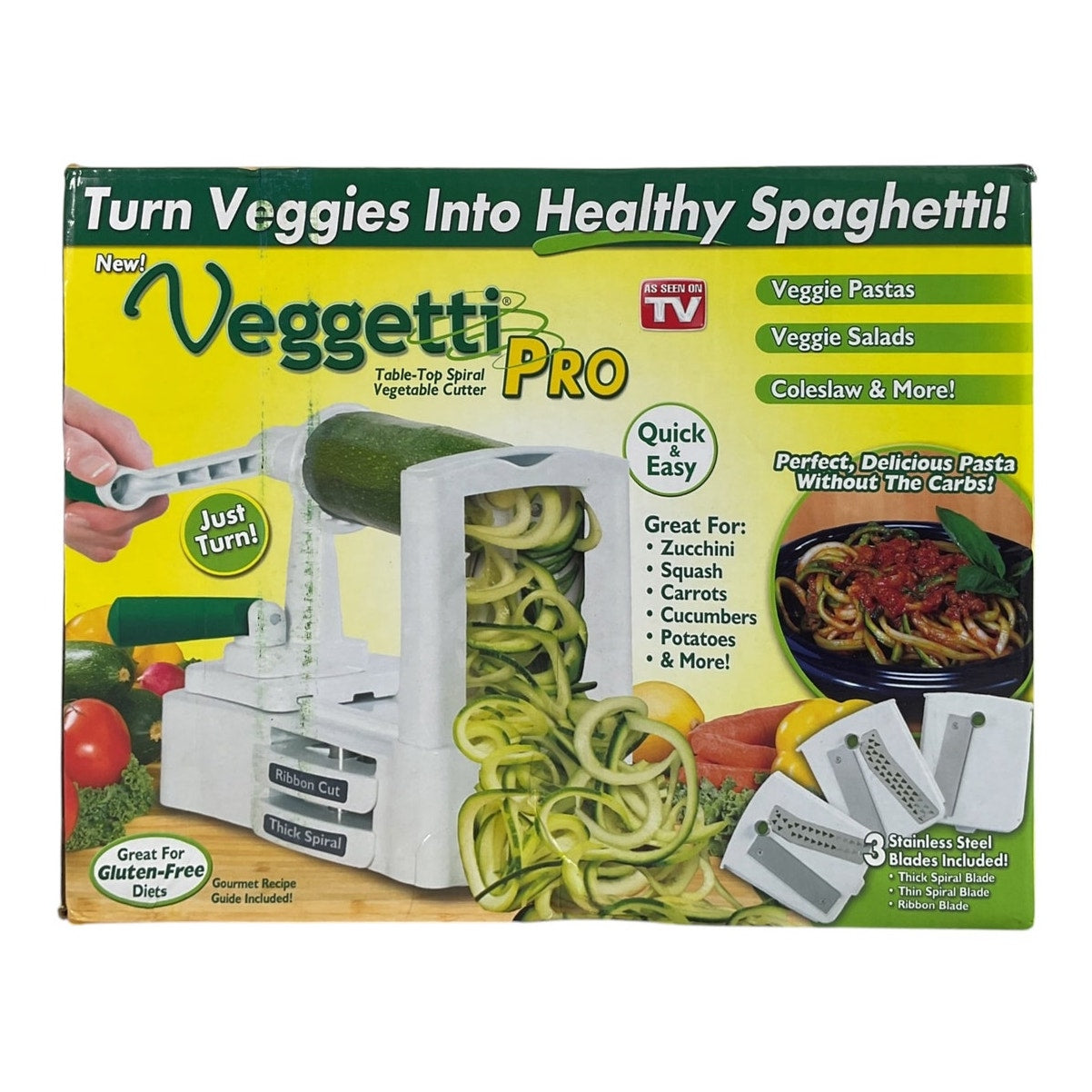 Cortador de verduras en espiral (Veggetti Pro)