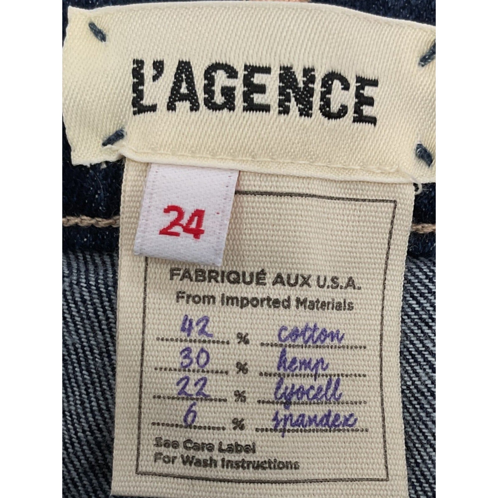 Jeans 24 (L AGENCE)