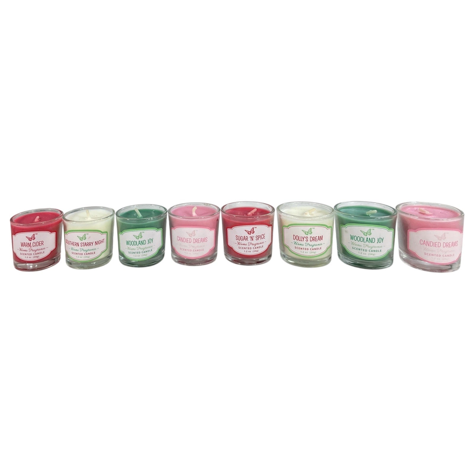 Set de velas aromáticas