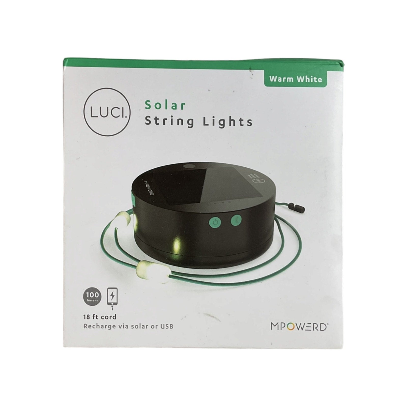 Luces de cadena solares (MPOWERD)