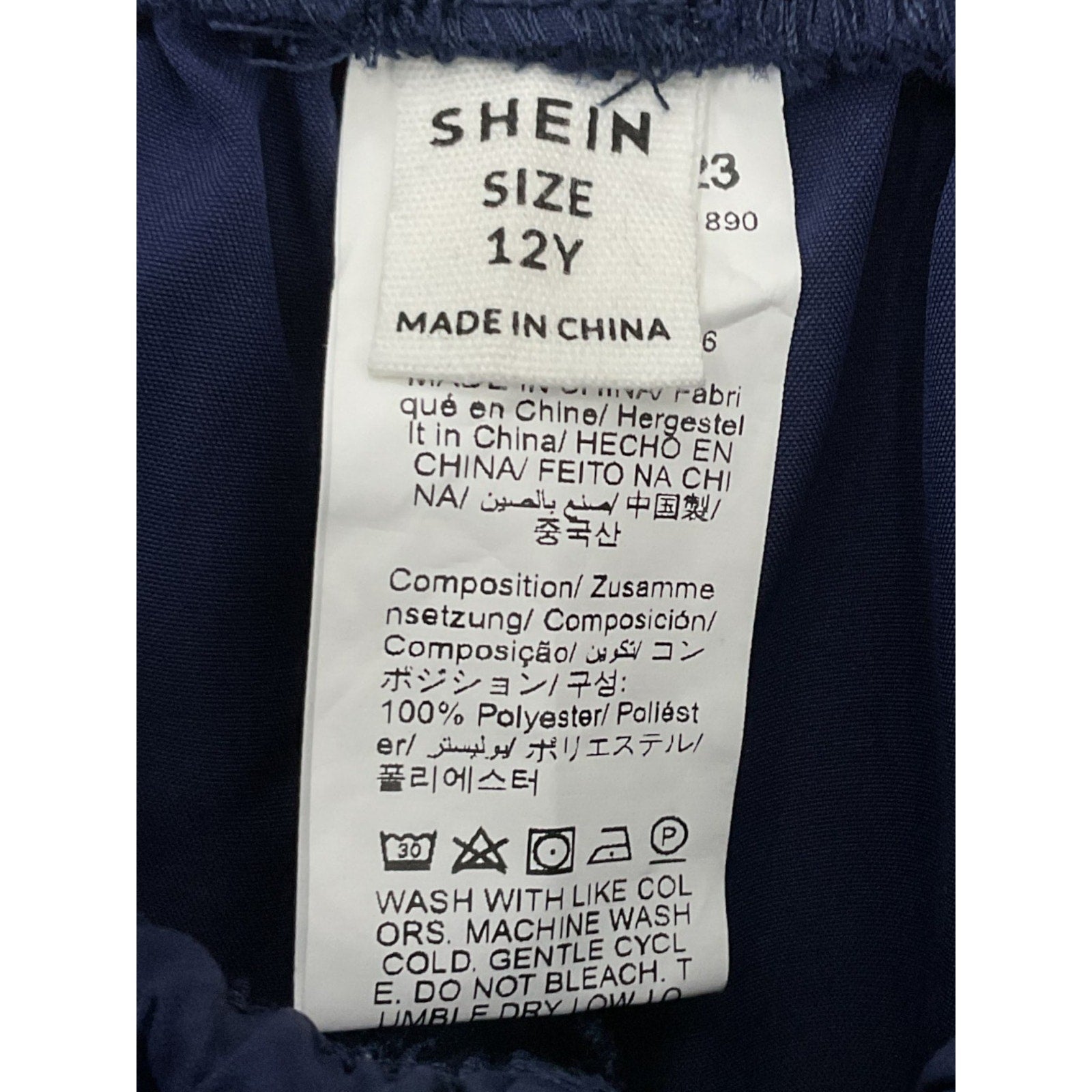 Pantalon Niño 12Y (Shein)