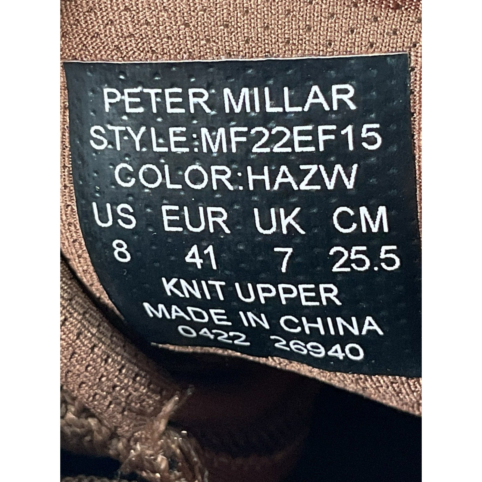Zapato 8 (PETER MILLAR)