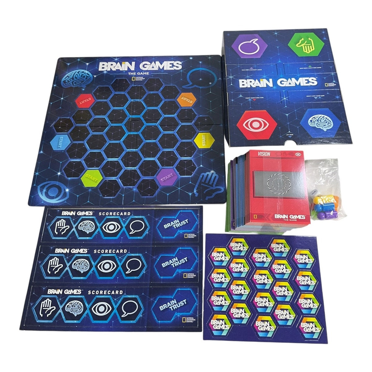 Juego de mesa cerebro (National Geographic)