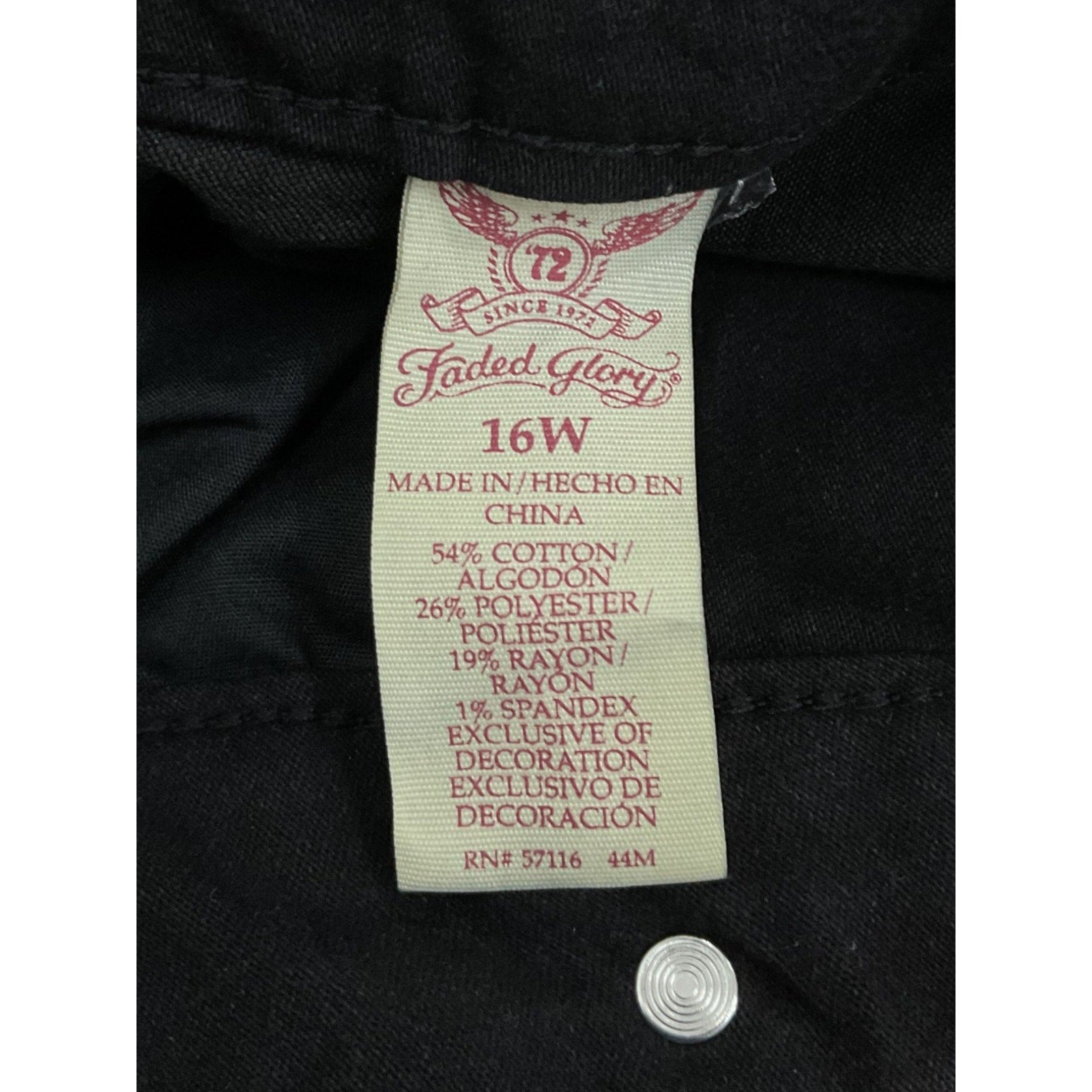 Jean 16 (Faded Glory)