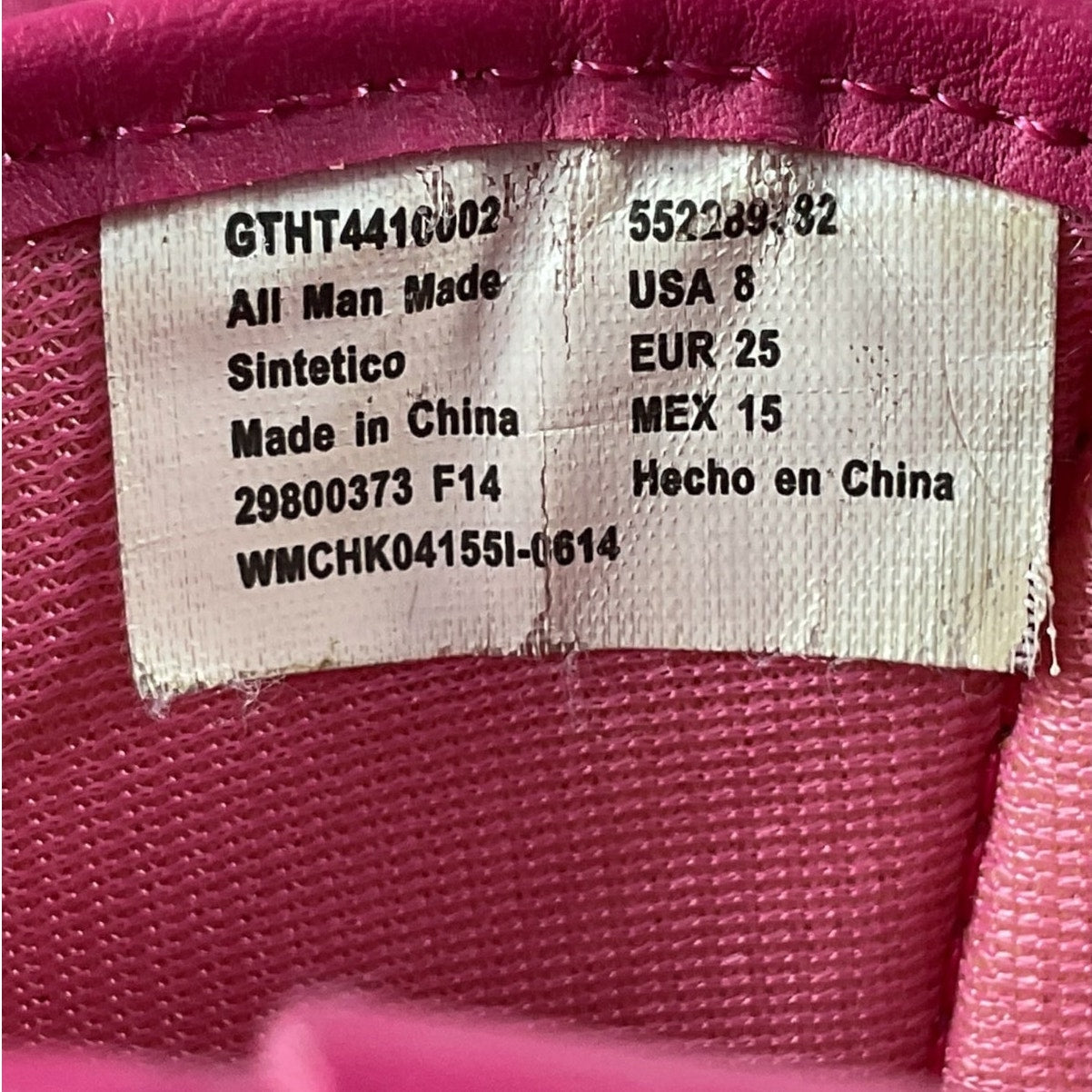 Botas niña 8