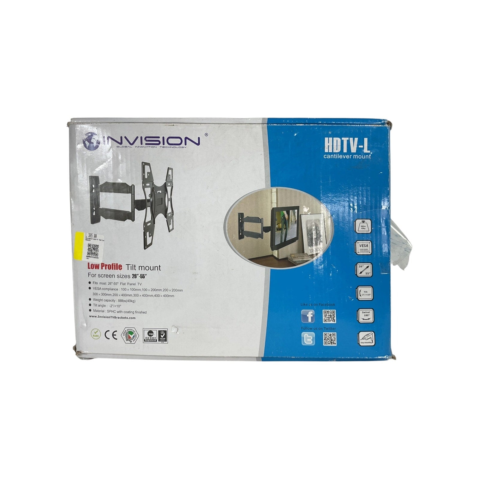 Soporte Para Televisor (INVISION)