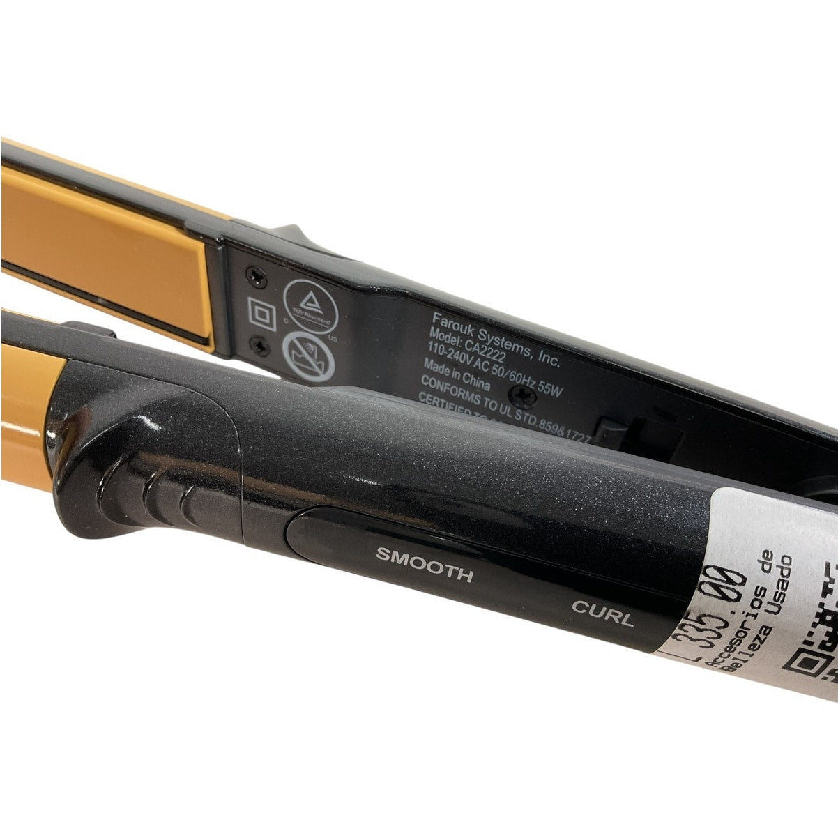 Plancha para cabello