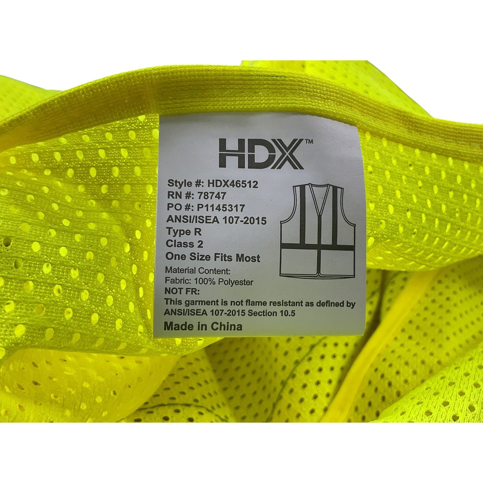 Chaleco reflectivo (HDK)