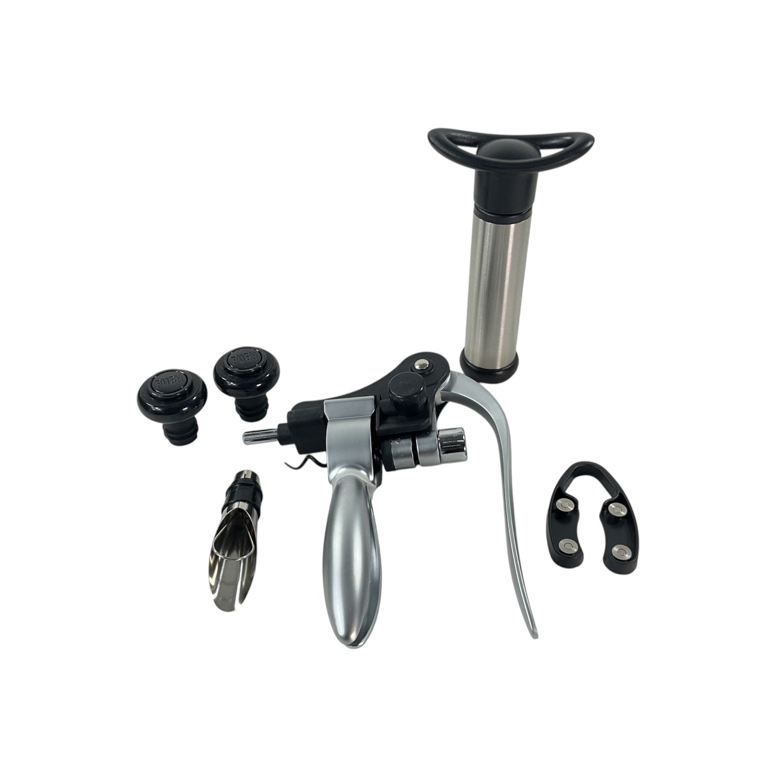 Kit de accesorios para vino (Brookstone)
