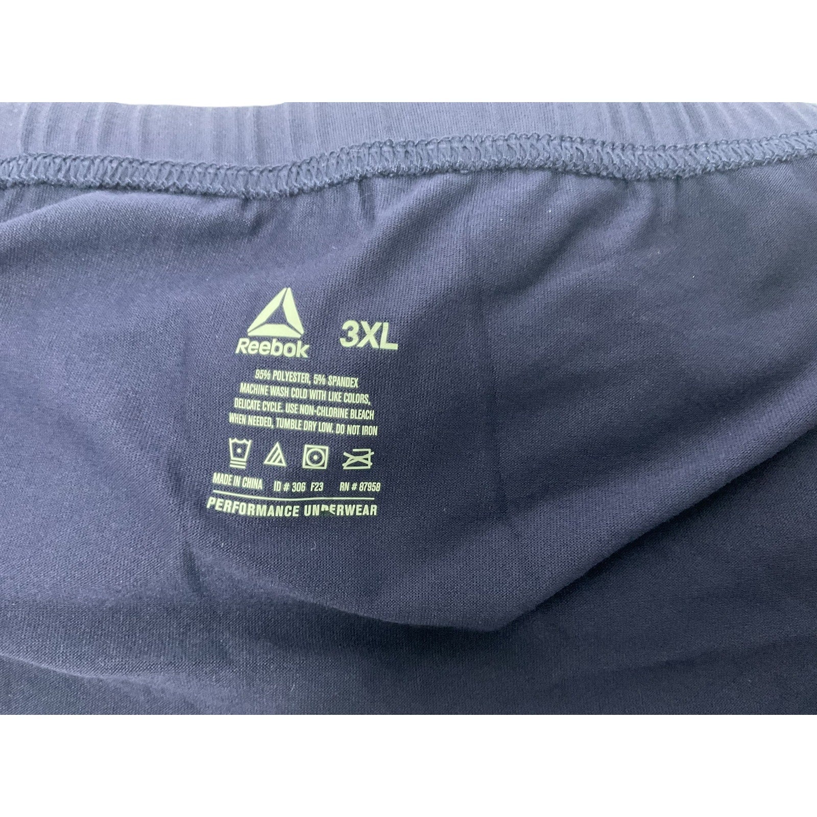 Ropa interior Caballero 3XL (Reebok)