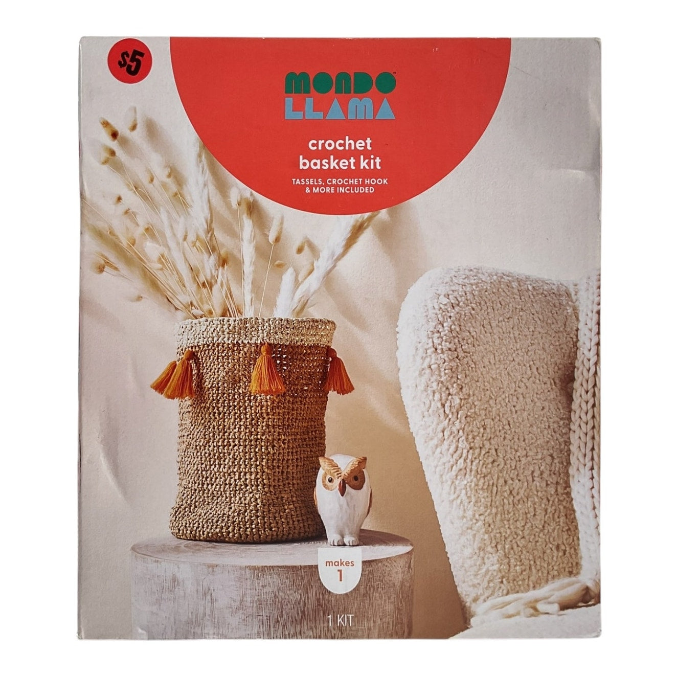 Kit de manualidades para tejer (Mondo Llama)
