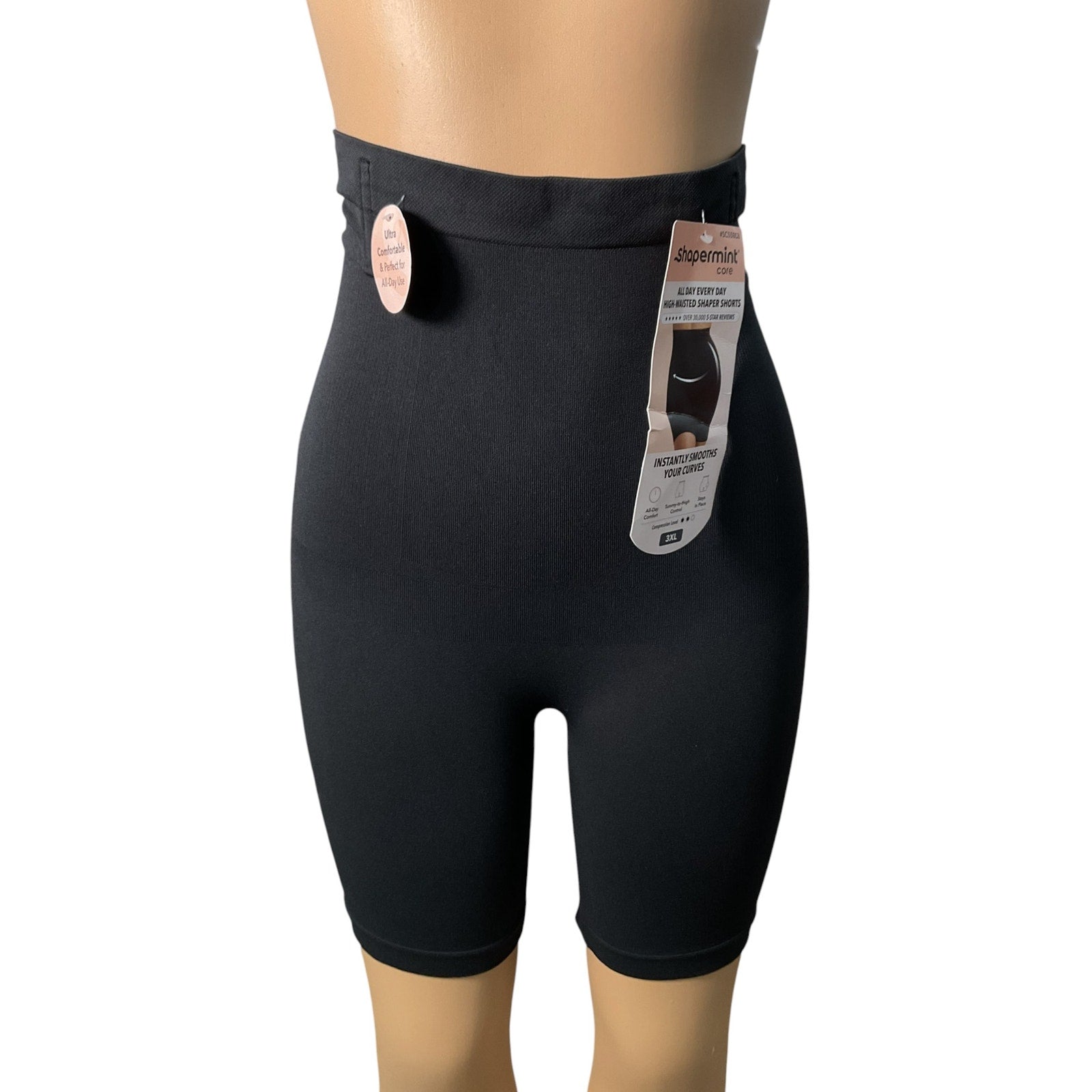 Faja moldeadora tipo short de talle alto 3XL (Shapermint)