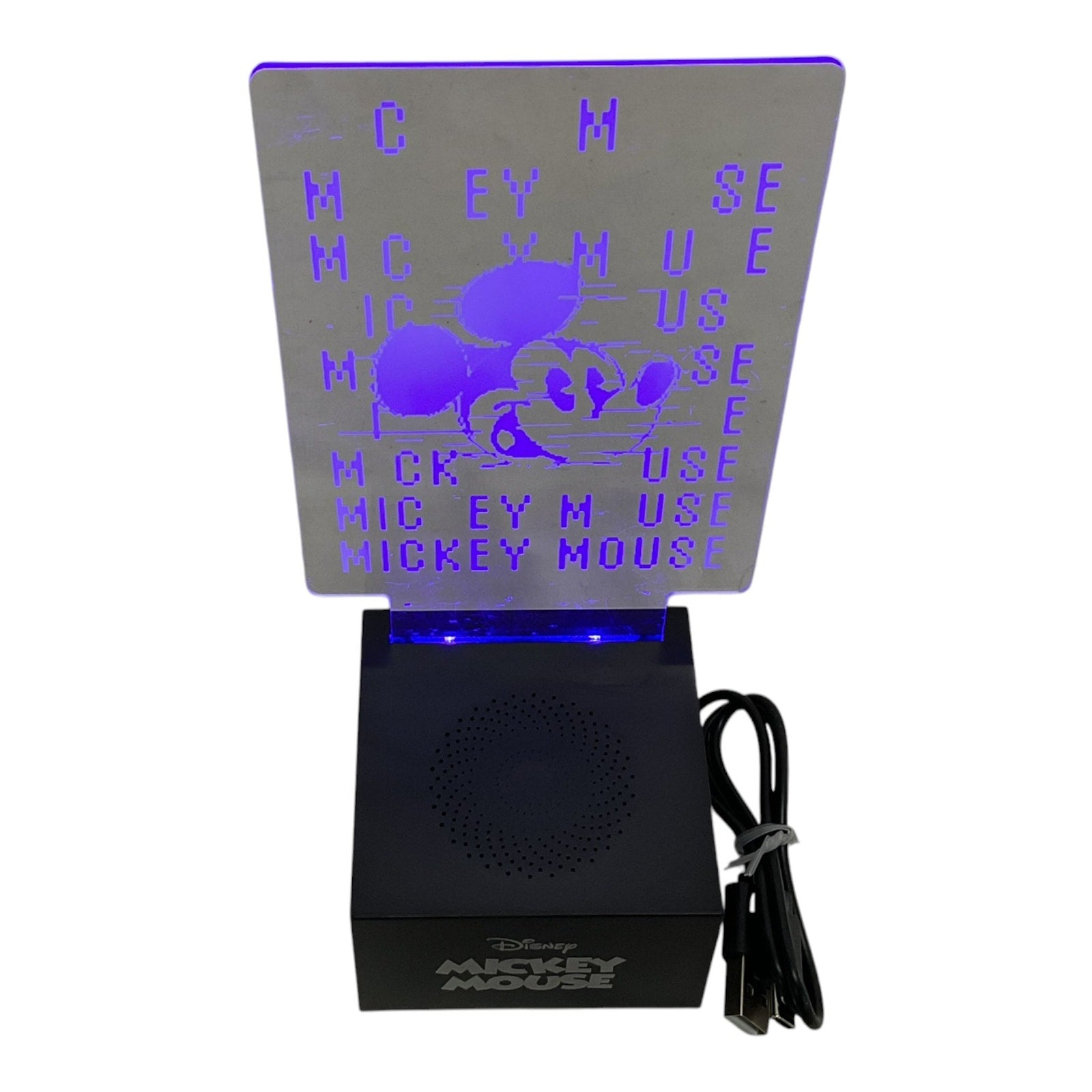 Parlante con luz led Mickey Mouse (Disney)