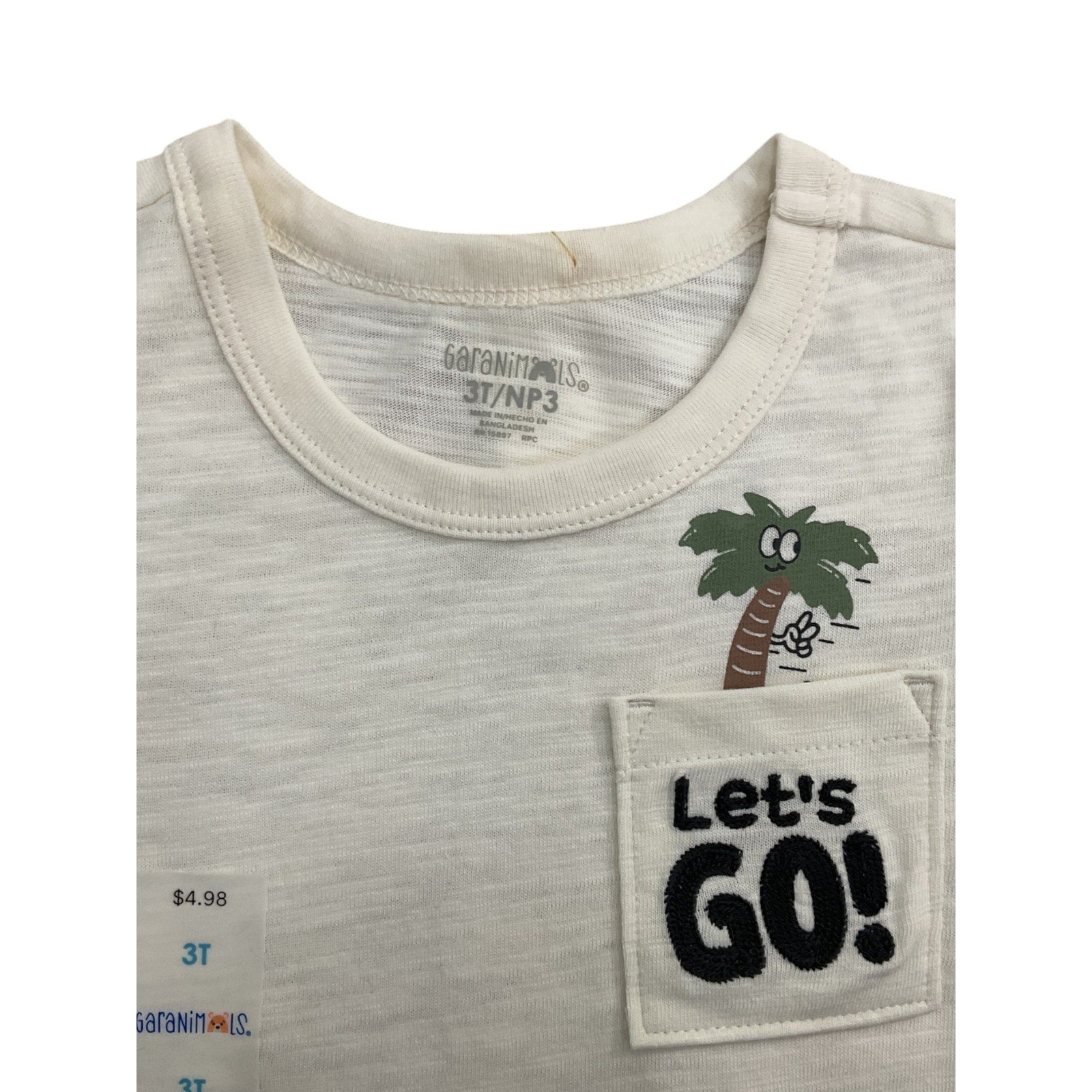 Camisa niño 3T (GARANIMALS)