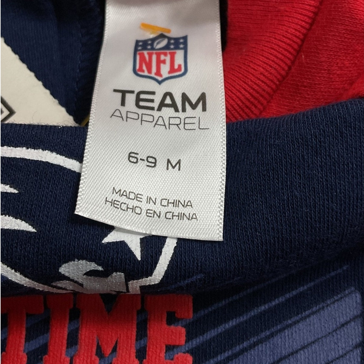 Traje de Bebe Patriots 6-9M (NFL)