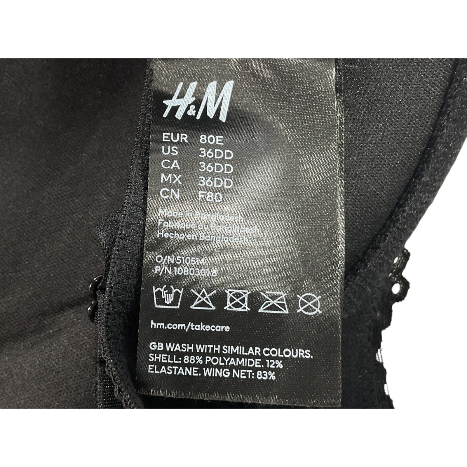 Brasier 36DD (H&M)