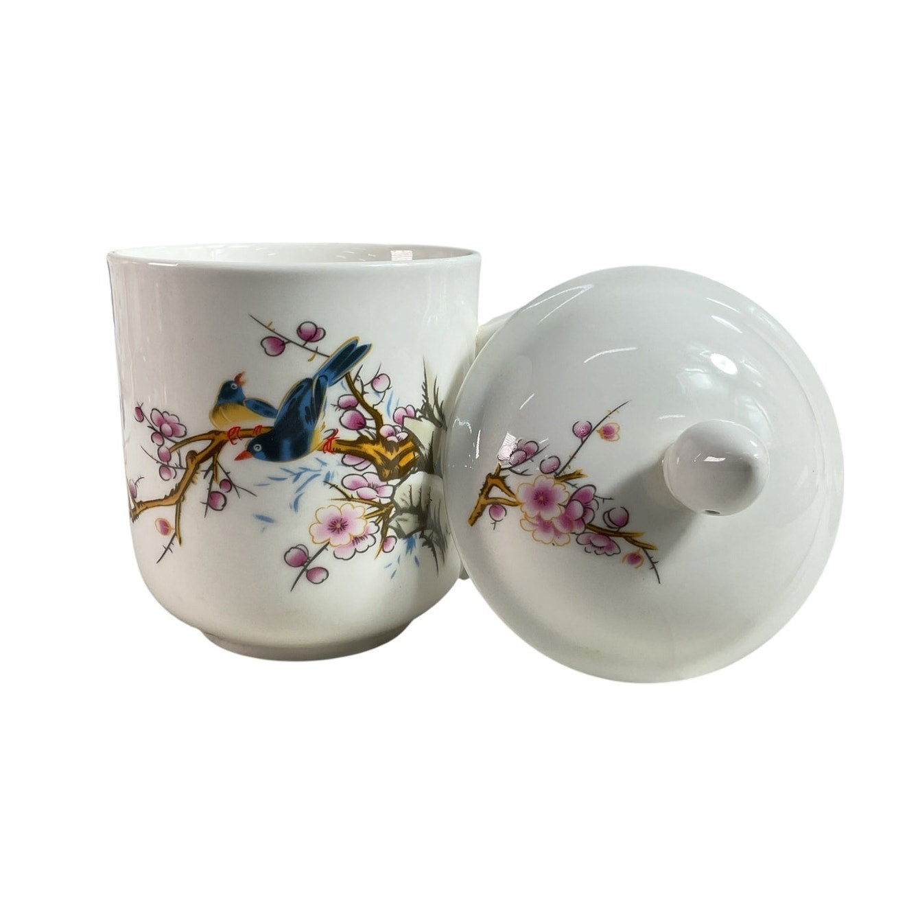 Taza con tapa
