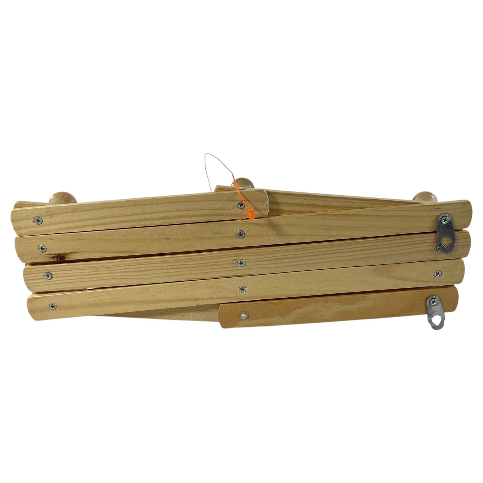 Perchero extensible de pared.