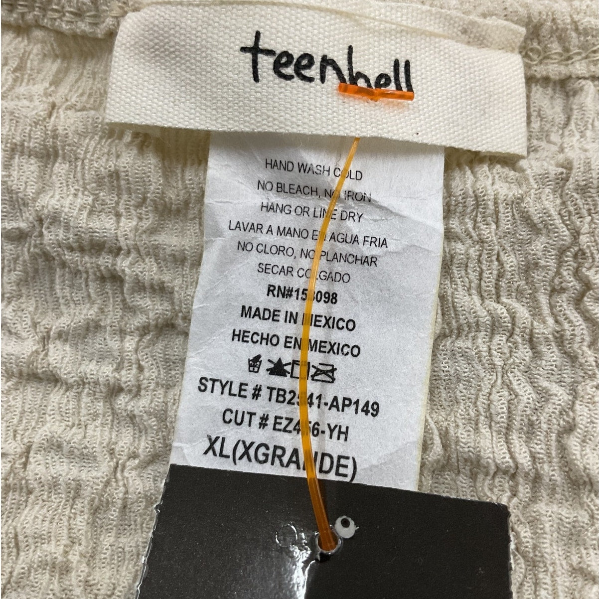Blusa XL (Teen bell)