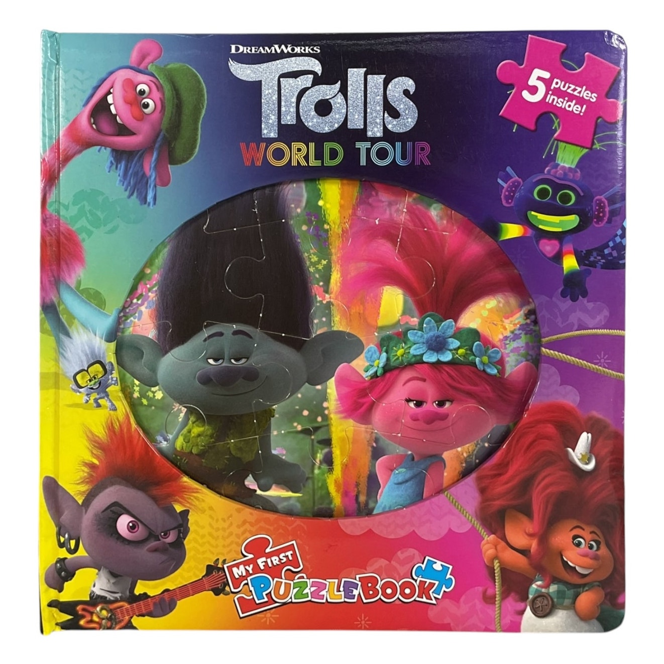 Libro de rompecabezas (Trolls)