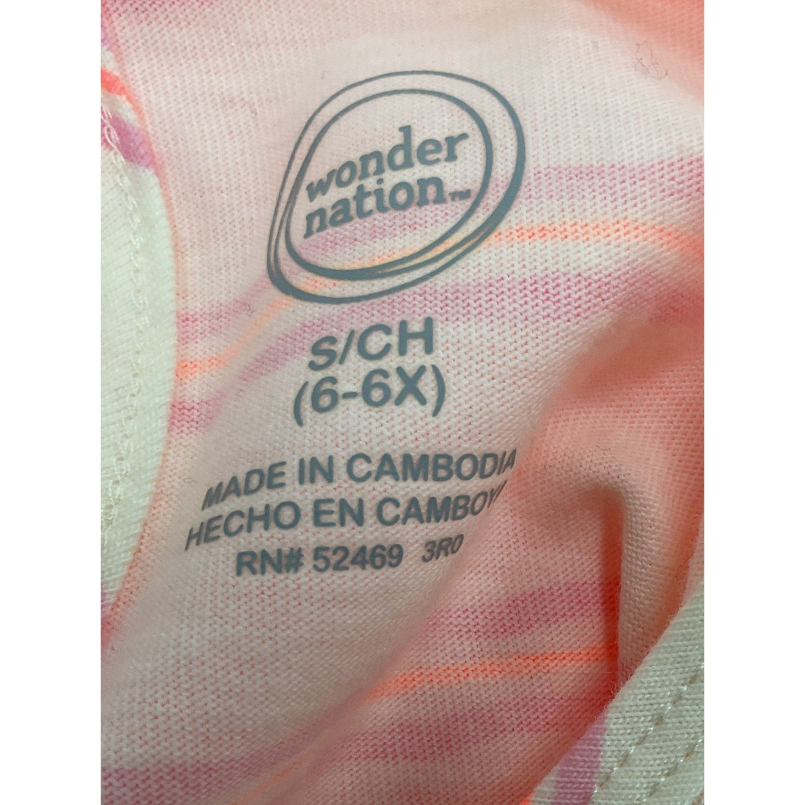 Vestido niña S  (wonder nation)