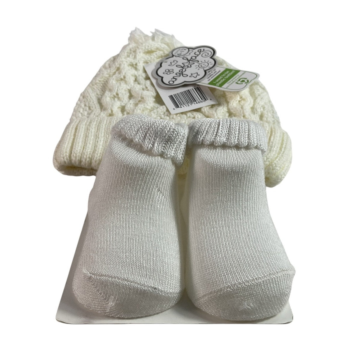 Set de gorro y calcetines niña 6-12 (Angelface)