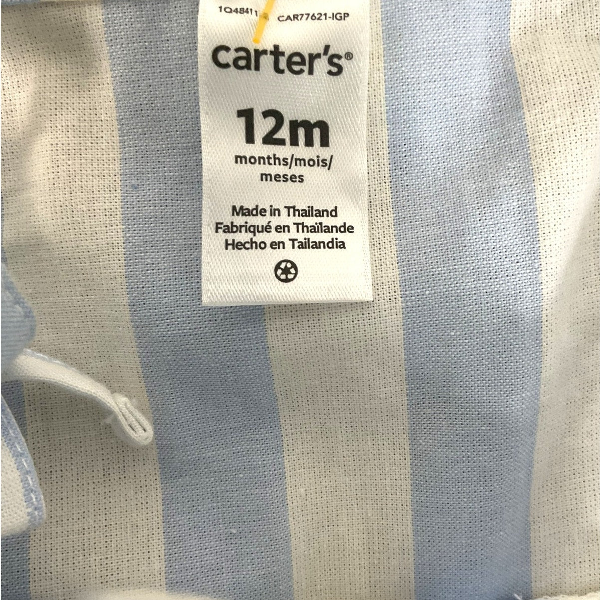 Traje de Bebe 12M (Carter's)