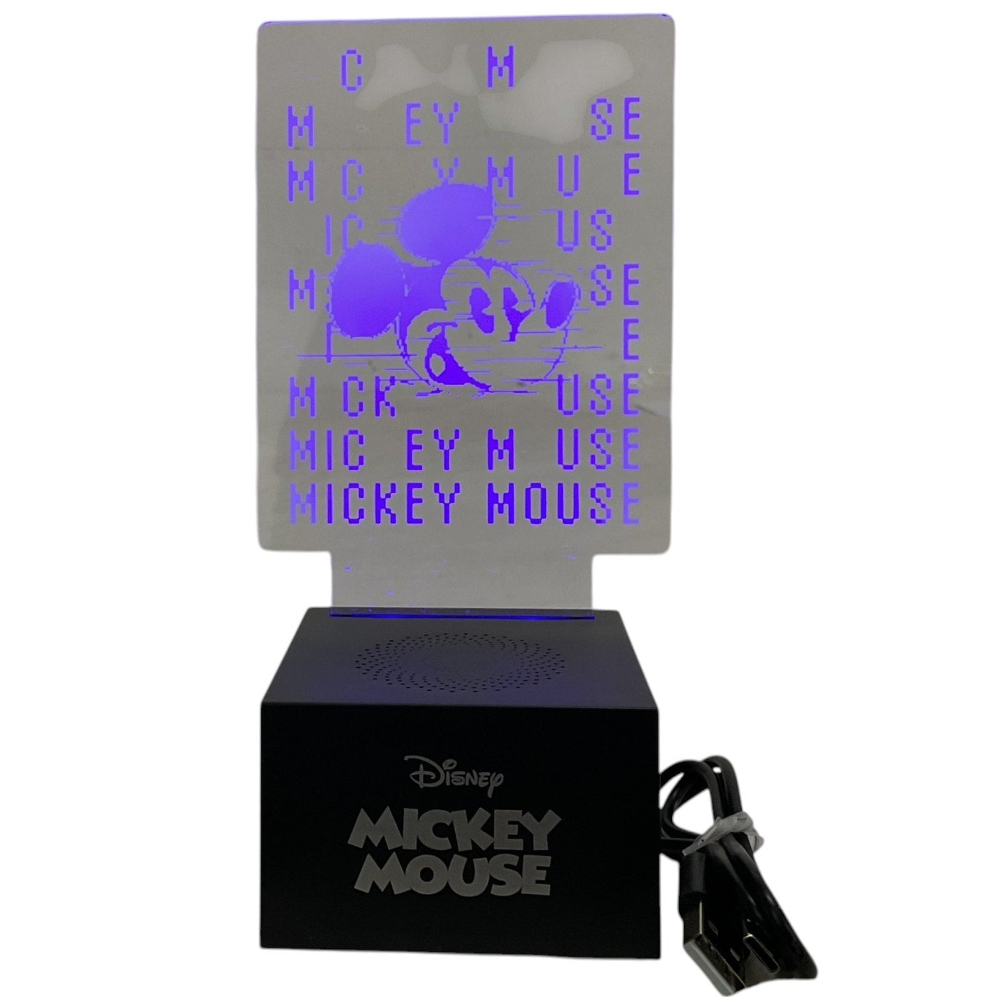 Parlante con luz led Mickey Mouse (Disney)