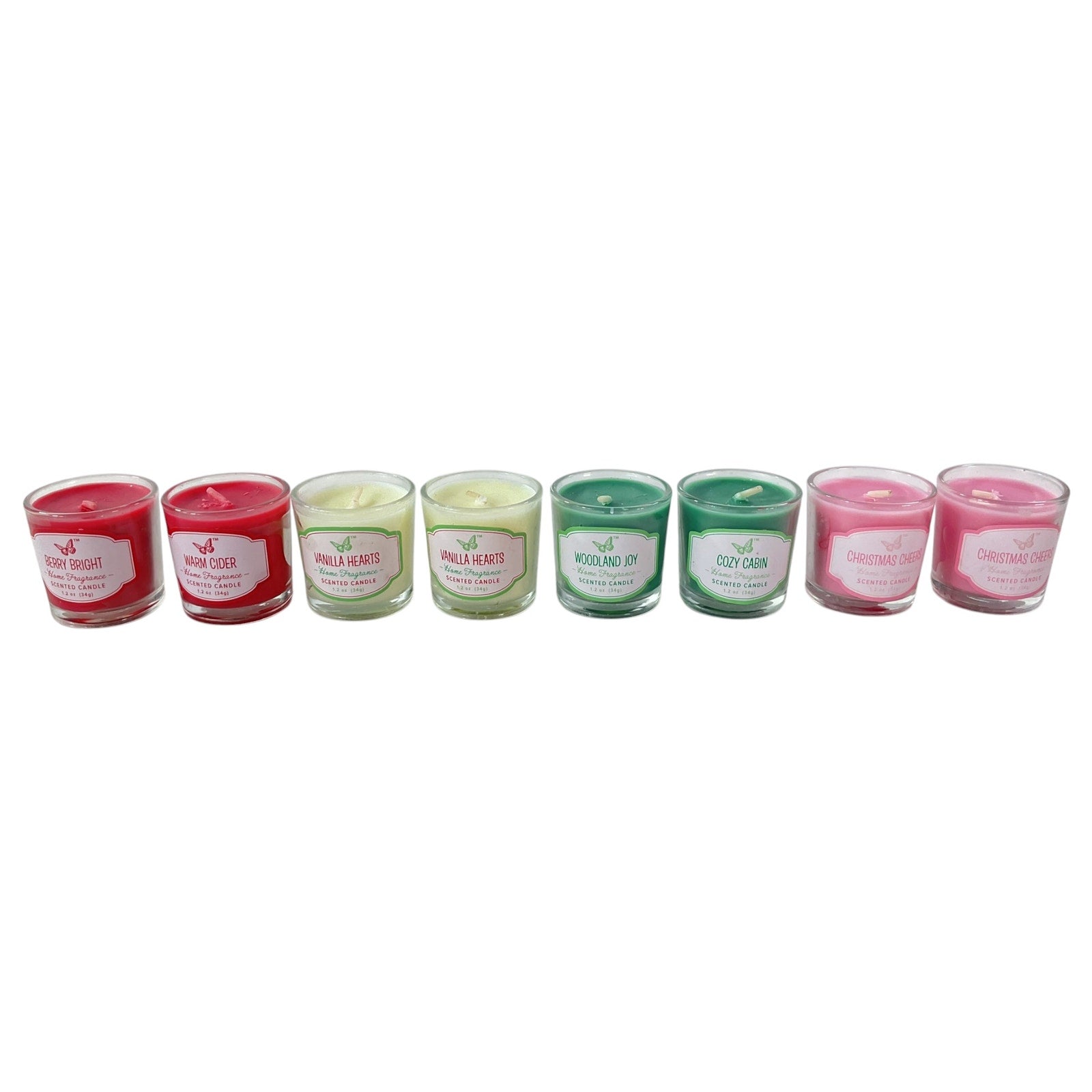 Set de velas Aromáticas