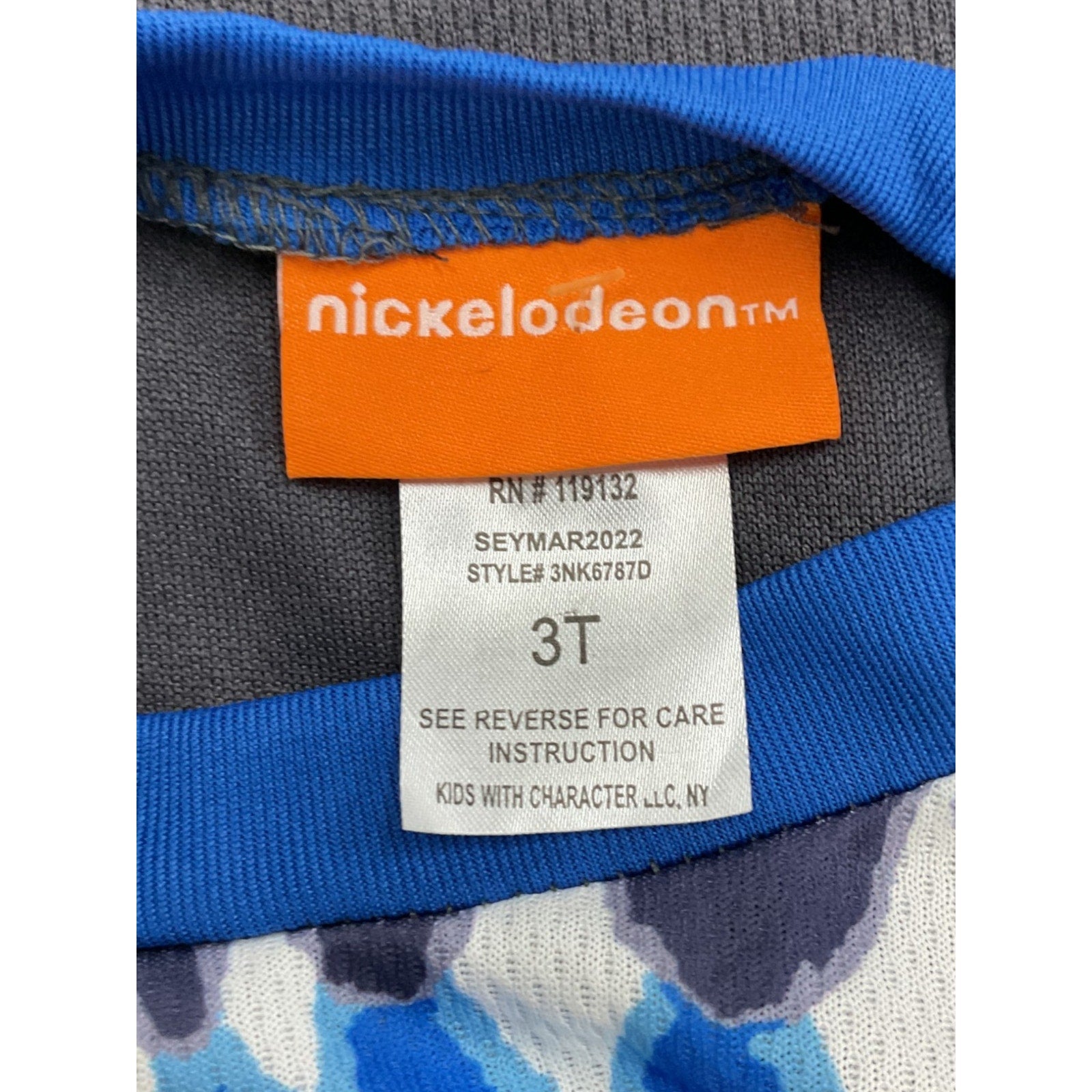Camisa Niño 3T (Nickelodeon)