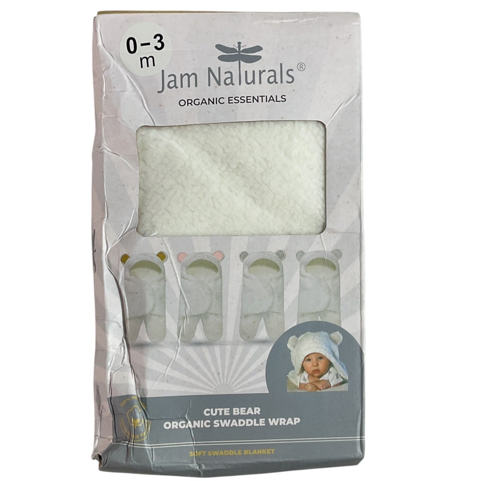 manta de envoltura orgánica (Jam Naturals)