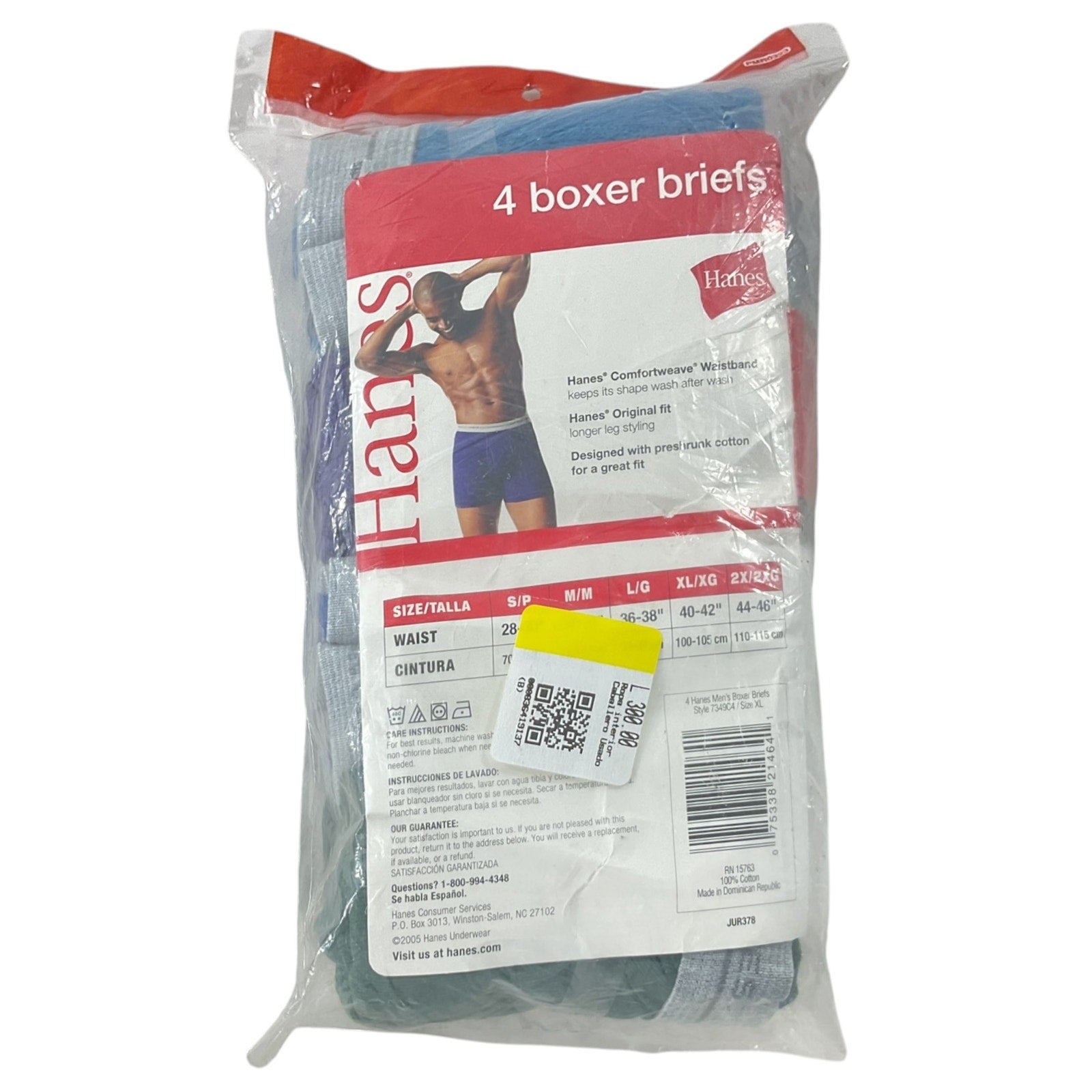 Ropa interior Caballero XL (Hanes)