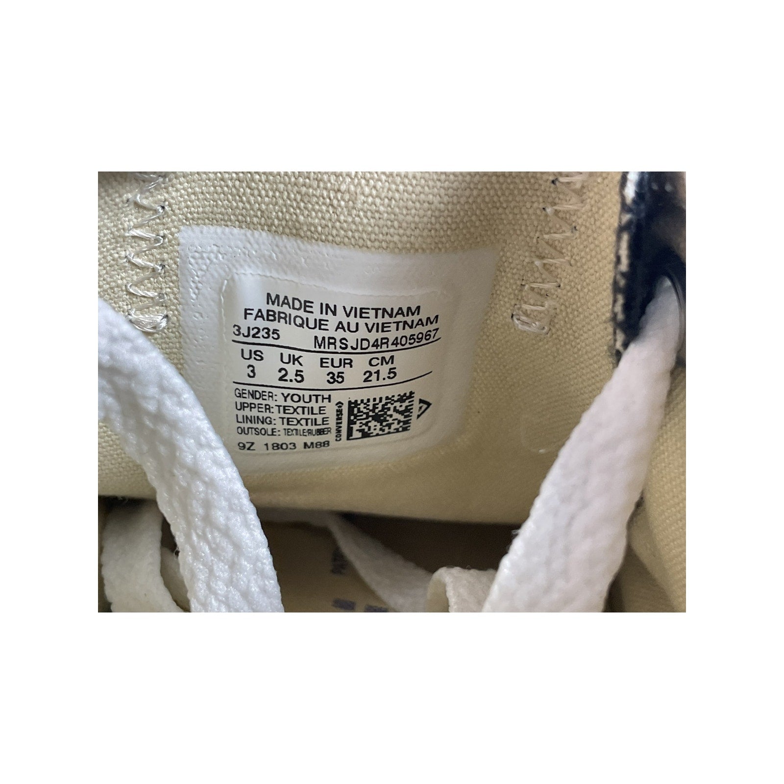 Tenis niña 3 (Converse)
