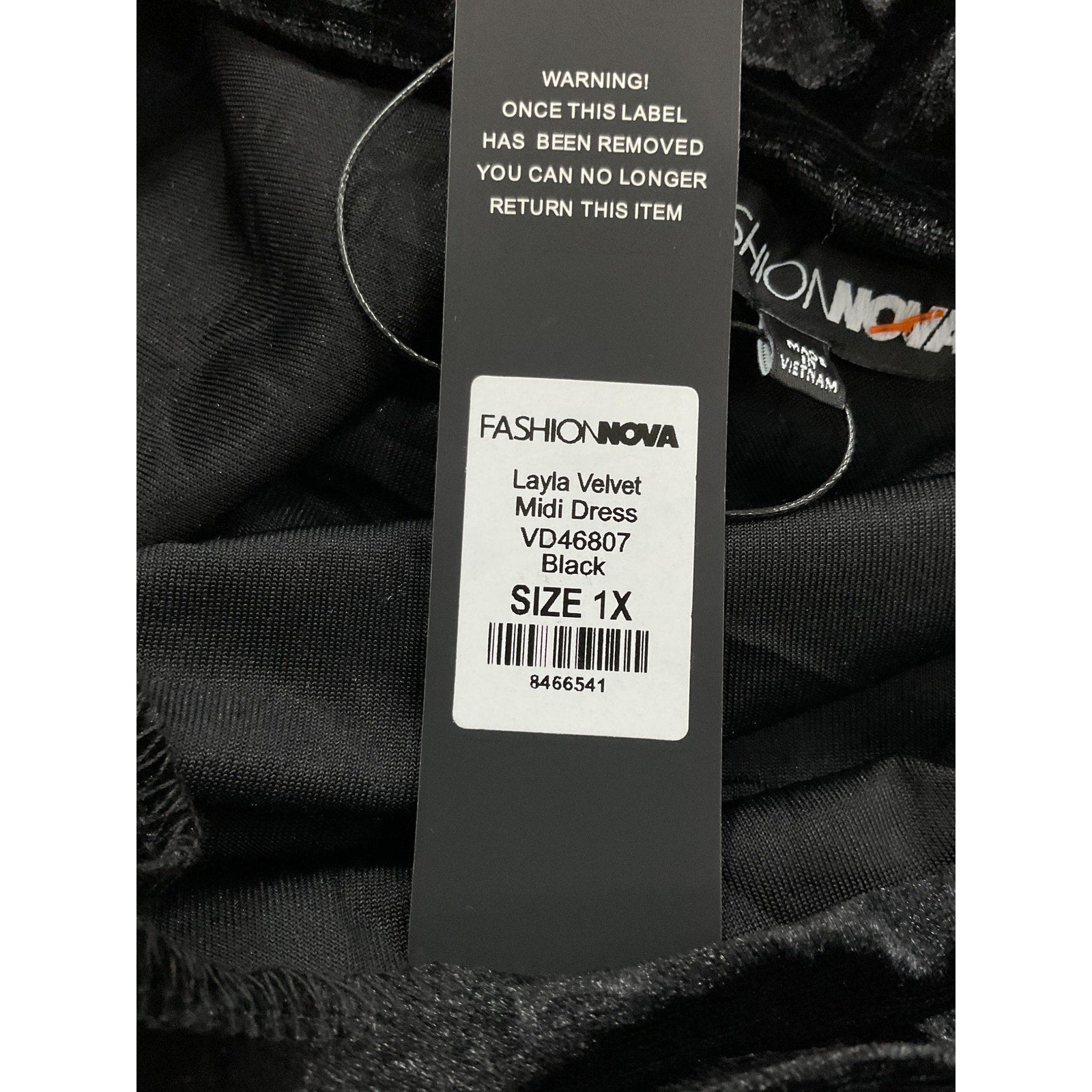 Vestido 1X (Fashion Nova)
