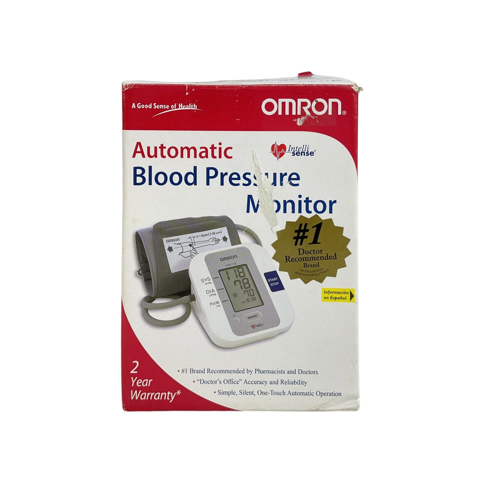 Medidor de presión arterial electrónico (OMRON)
