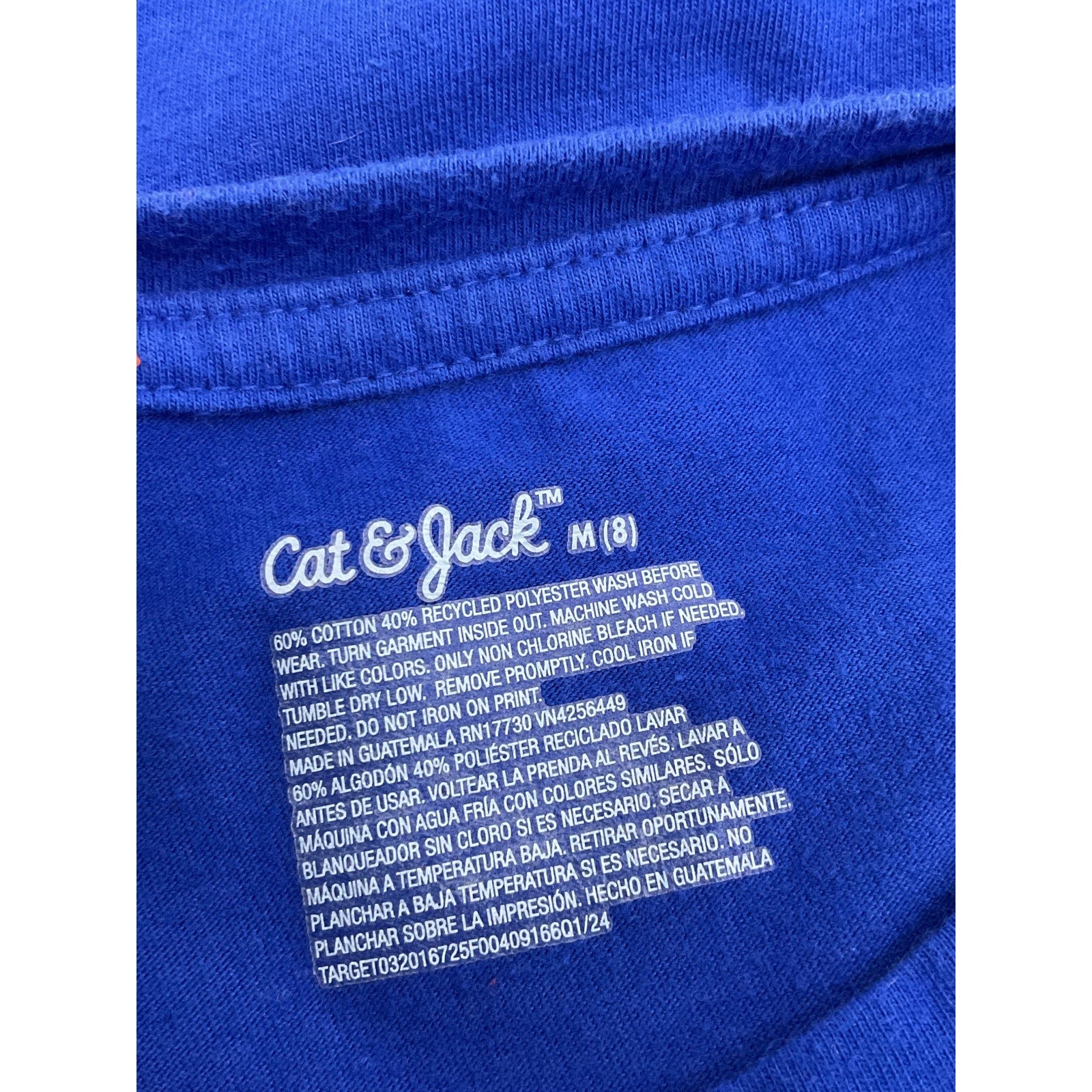 Blusa niña 8 (Cat & Jack)