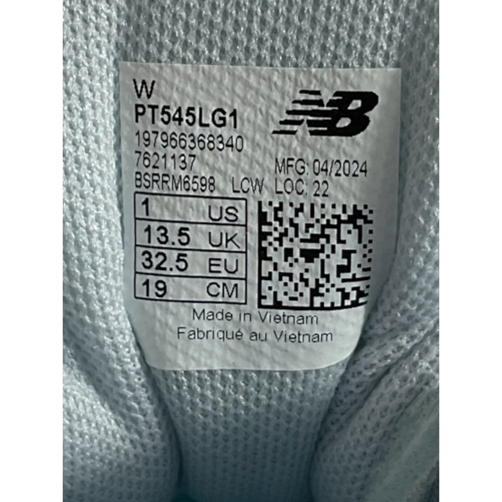 Tenis Niña 1 (New Balance)