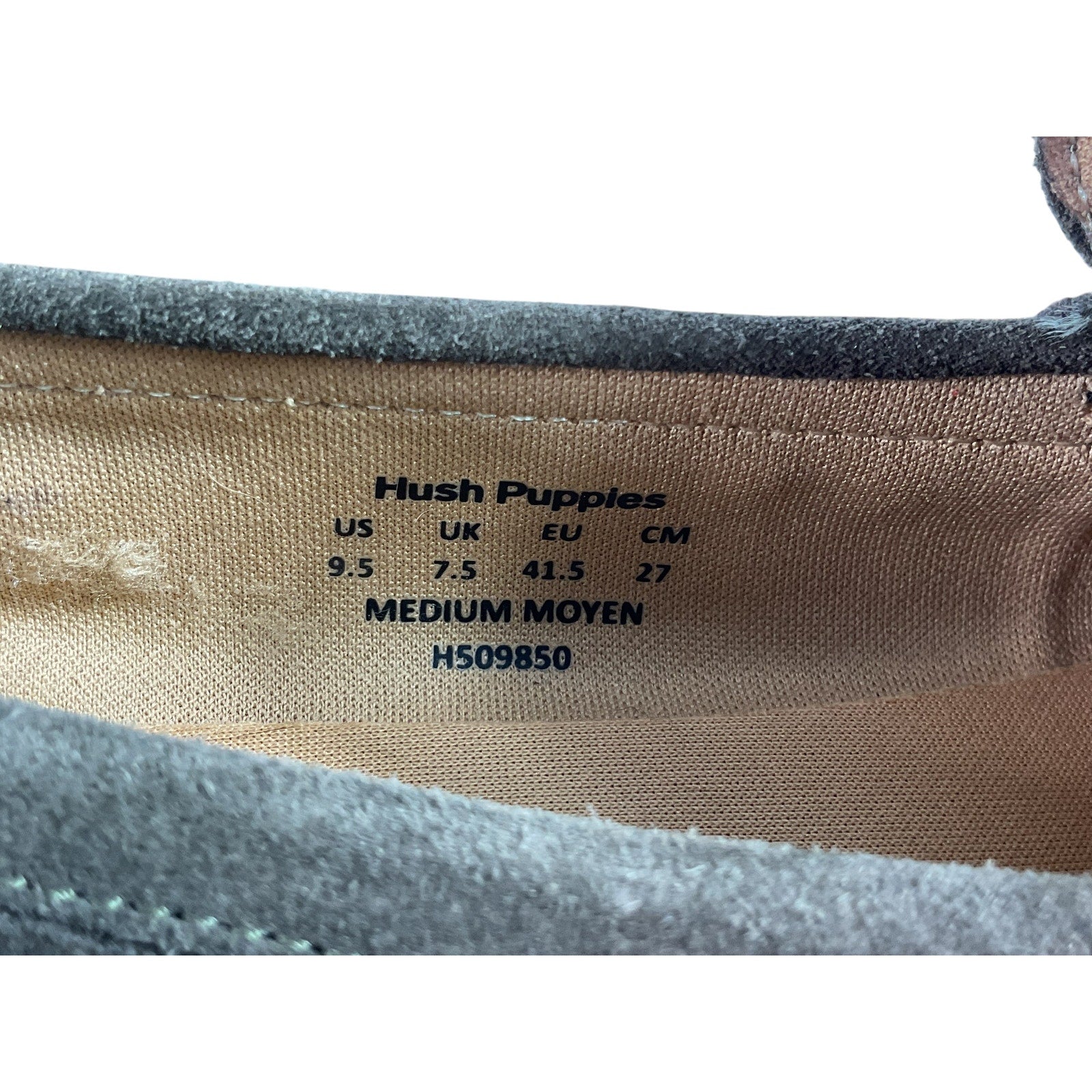 Zapato 9.5 (Hush Puppies)