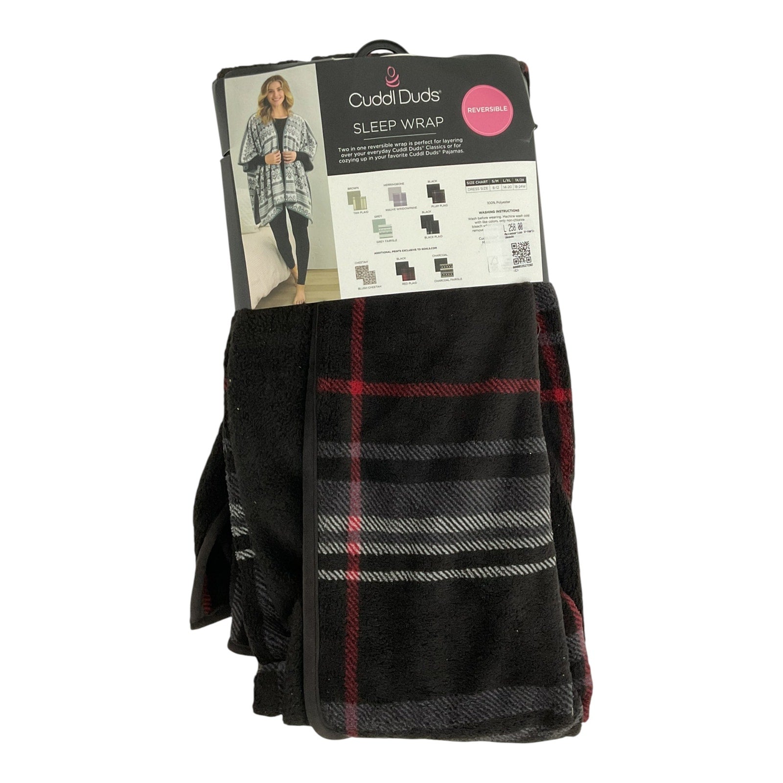 Poncho reversible  S/M (Cuddl Duds)