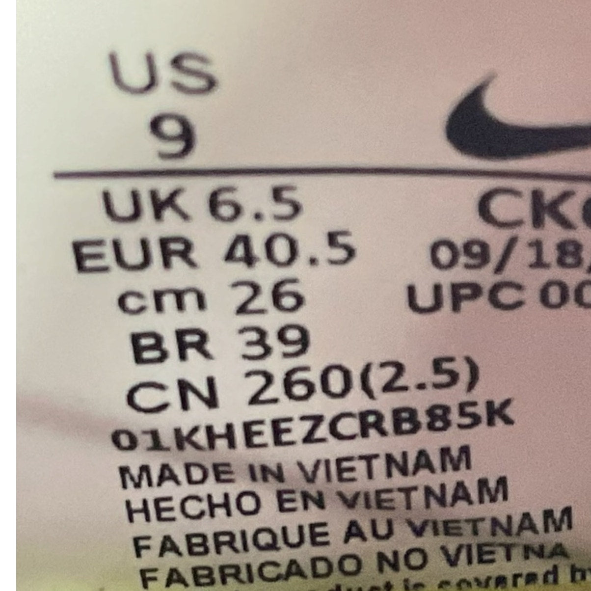 Tenis 9 (Nike)