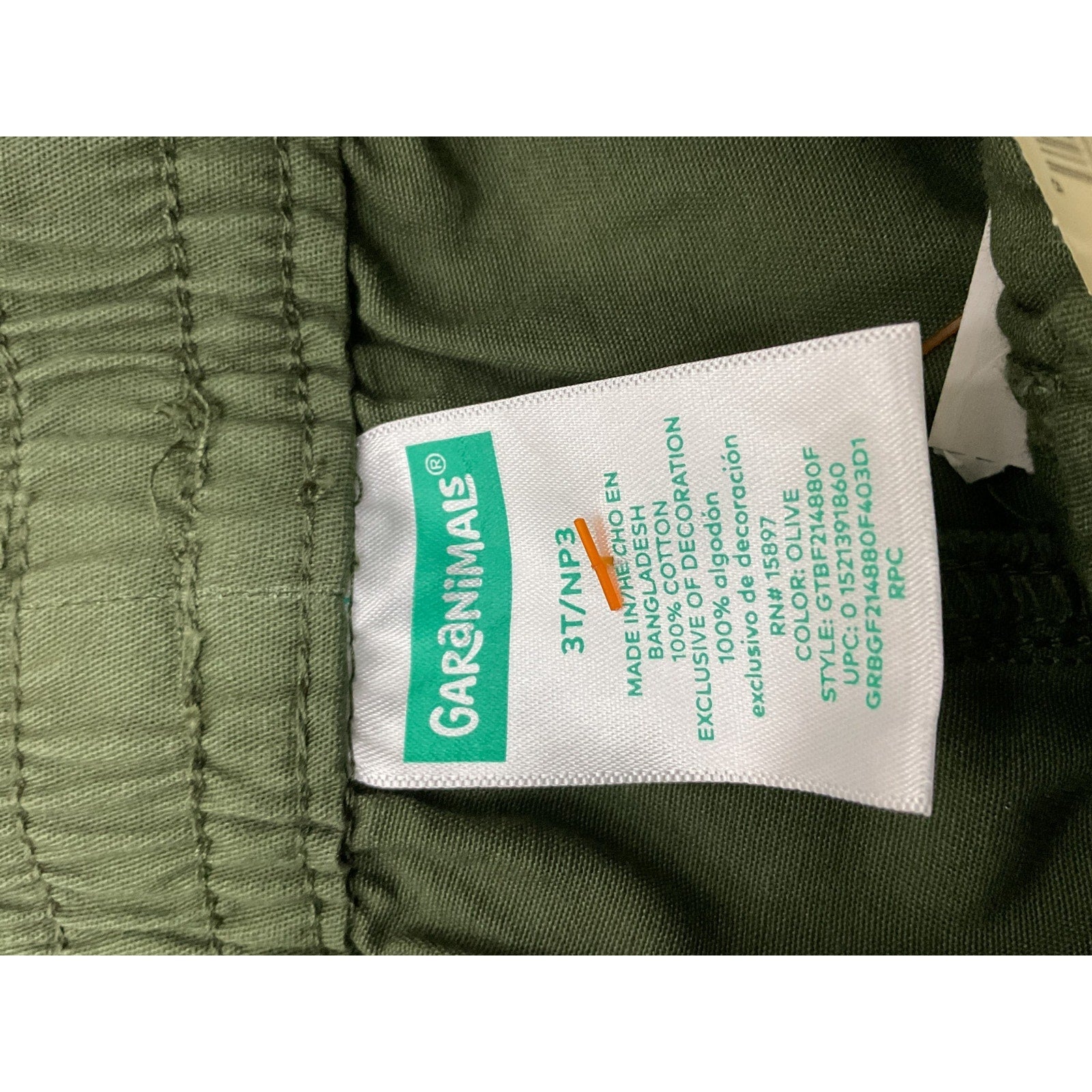 Pantalon Niño 3T (Garanimals)